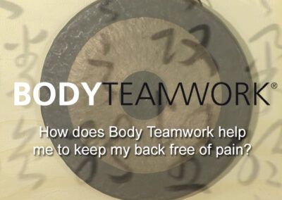 Question 3: How does Body Teamwork help me to keep my back free of pain?